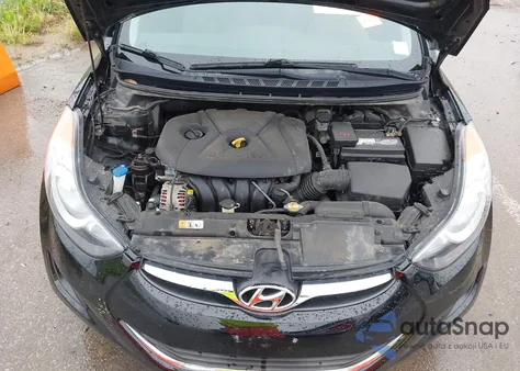 2012 Hyundai Elantra Gls from USA, damaged, VIN 5NPDH4AE3CH147433